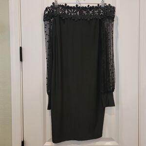 Elegant Black Off-Shoulder Dress